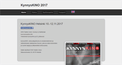 Desktop Screenshot of kynnyskino.info